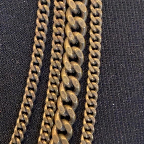 SOLD!! Available to purchase with @7lions !! Giles & Bro brass chain necklace. - Picture 4 of 7